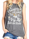 Country Roads Graphic Tank