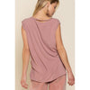 Distressed Tank Olive or Dusty Rose