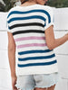 Striped Knitted Top
